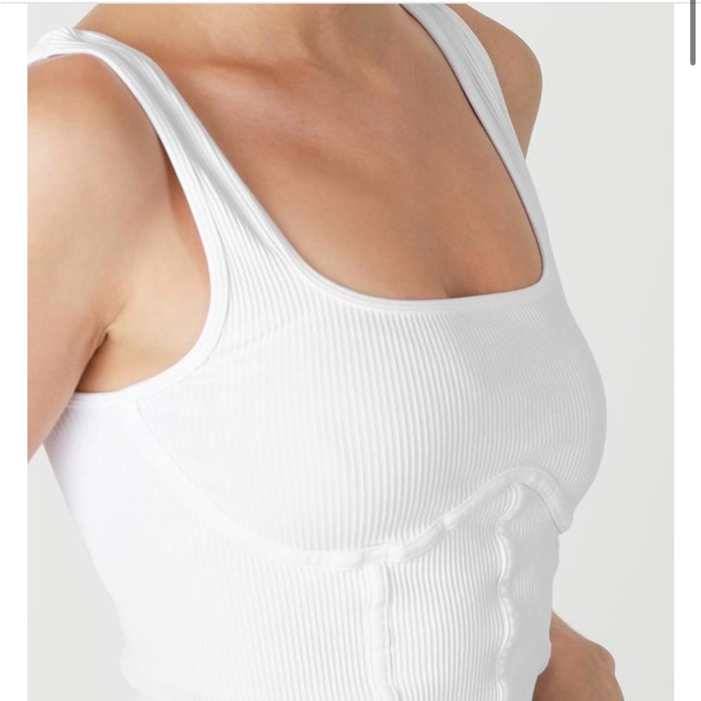 NWT NikiBiki Seamless Corset Crop Top